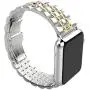 ImmSss Compatible with Apple Watch Bands Series 6 SE 5 4 40mm 44mm / Series 3 2 1 38mm 42mm for Women Men,Gold Stainless Steel Band for iWatch Business Replacement Strap