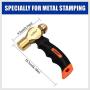 HORUSDY 1 Pound Metal Stamping Hammer, The Professional Hammer Specially Designed for Metal Stamping.