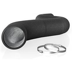 AC Infinity Flexible 6-Inch Aluminum Ducting, Heavy-Duty Four-Layer Protection, 25-Feet Long for Heating Cooling Ventilation and Exhaust