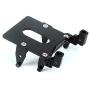 LCX Racing 1/24th RC Crawler Car Aluminum Receive Box Mount Receive Box Tray Front Shock Tower Shock Absorbers Bracket for Axial SCX24 AXI90081 AXI00001 AXI00002 AXI00004, Upgrades Parts Accessories