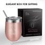 Thank You Gifts, Inspirational Gifts for Women, Gifts for Her - Galentines Day Gifts - Funny Valentines Day, Birthday, Encouragement Gifts for Best Friend, Mom, Wife, Girlfriend - GSPY Wine Tumbler