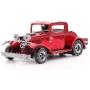 Fascinations Metal Earth 3D Metal Model Kits Ford Set of 6 - 1908 Model T Dark Green - 1910 Model T - 1931 Model A - 1932 Coupe - 1937 Pickup - 1925 Model T Runabout