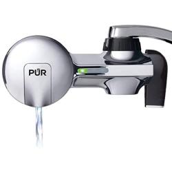 PUR PFM400H Faucet Water Filtration System, Horizontal, Chrome