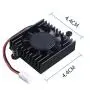 NewHail Replacement Heatsink Cooling Fan for DaHua DVR/HDCVI CPU Camera Fan DVR Motherboard Cooling Fan 5V with 2 Wire 2 Pin NewHail Replacement Heatsink Cooling Fan for DaHua DVR/HDCVI CPU Camera Fan DVR Motherboard Cooling Fan 5V with 2 Wire 2 Pin