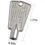 216702900 Freezer Door Key for Frigidaire Kenmore AP4071414 PS2061565 AP2113733 AP4301346 PS1991481 06599905 08037402 12849(Metal)