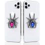 ETRY Christmas Phone Ring Stand Finger Holder, Spider Luxury Diamond, 360 Rotation Metal Ring Grip Animal Emo Hardcore Style - Compatible with All Smartphones and Tables