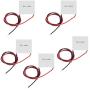 Lexiesxue 5pcs TEC1-12706 40 x 40MM 12V 60W Heatsink Thermoelectric Cooler Cooling Peltier Plate Module