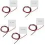 Lexiesxue 5pcs TEC1-12706 40 x 40MM 12V 60W Heatsink Thermoelectric Cooler Cooling Peltier Plate Module Lexiesxue 5pcs TEC1-12706 40 x 40MM 12V 60W Heatsink Thermoelectric Cooler Cooling Peltier Plate Module