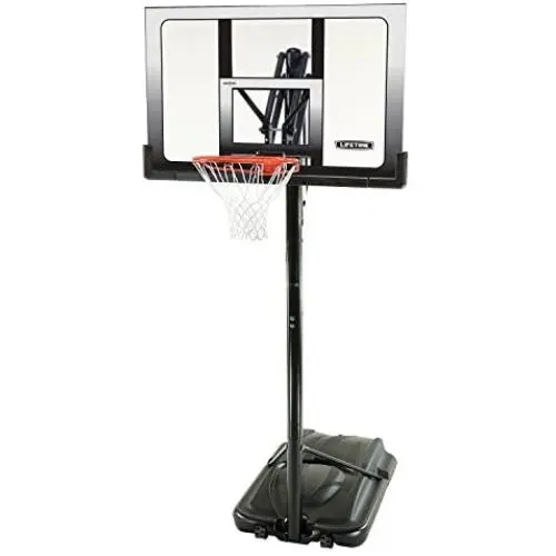 Lifetime Portable Basketball System with Shatterproof Backboard Lifetime Portable Basketball System with Shatterproof Backboard