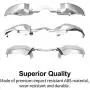 Ortikar 2019 Upgraded Bumpers Replacement LB RB Triggers Buttons Parts - Fit Like Original with T6 T8 Screwdriver Repair Kit Compatible for Xbox One Elite Controller Ortikar 2019 Upgraded Bumpers Replacement LB RB Triggers Buttons Parts - Fit Like Original with T6 T8 Screwdriver Repair Kit Compatible for Xbox One Elite Controller