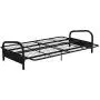DHP Vermont Metal Futon Frame, Classic Design, Full Sized - Black