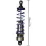 RC Car Shock Absorber, 1 Pair Metal Shock Absorber Damper for 1/10 RC Car Spare Parts Accessory(105mm) RC Car Shock Absorber, 1 Pair Metal Shock Absorber Damper for 1/10 RC Car Spare Parts Accessory(105mm)