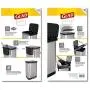 Glad Stainless Steel Step Trash Can with Clorox Odor Protection | Large Metal Kitchen Garbage Bin with Soft Close Lid, Foot Pedal and Waste Bag Roll Holder, 20 Gallon Glad Stainless Steel Step Trash Can with Clorox Odor Protection | Large Metal Kitchen Garbage Bin with Soft Close Lid, Foot Pedal and Waste Bag Roll Holder, 20 Gallon