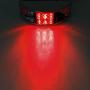 Partsam LED Marker Clearance Light Chrome Guarded Armored trailer RV 12LED Amber/Red (Pack of 2)