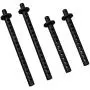 Parts & Accessories 4pcs/lot Aluminum Front & Rear Body Posts for RC Redcat Everest Gen7 Sport/Pro Replacement of 138005 Hop Ups Upgrade Part - (Color: Orange)