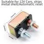 Terisass Car Circuit Breaker 12V Intelligent Power Off Automatic Fuse Reset Circuit Breaker with Metal Cover 10A 15A 20A 25A 30A 40A 50A Optional Universal(50A) Terisass Car Circuit Breaker 12V Intelligent Power Off Automatic Fuse Reset Circuit Breaker with Metal Cover 10A 15A 20A 25A 30A 40A 50A Optional Universal(50A)