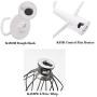K45DH&K45WW&K45B by AMI PARTS K45DH Dough Hook&K45WW Wire Whip&K45B Coated Flat Blade Paddle with Scraper, 3 Pieces Stand Mixers Repair Set