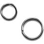 Cousin Jewelry Basics 6/8mm Split Ring, Gunmetal, 300-Piece