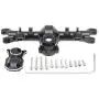 Facibom for 1/24 RC Crawler Axial SCX24 90081 AXI00002 Parts Metal Front & Rear Axle Diff Cover Upgrade Accessories,Front
