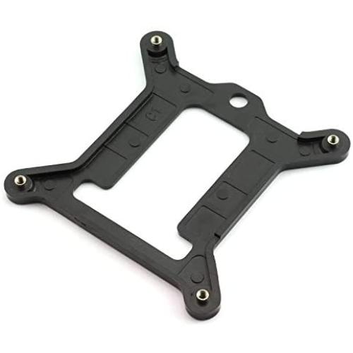 RuiLing 2pcs Plastic Backplate for Intel LGA 1150 1151 1155 1156 CPU Bracket Holder CPU Heatsink Cooling Radiator Base 75x75mm RuiLing 2pcs Plastic Backplate for Intel LGA 1150 1151 1155 1156 CPU Bracket Holder CPU Heatsink Cooling Radiator Base 75x75mm