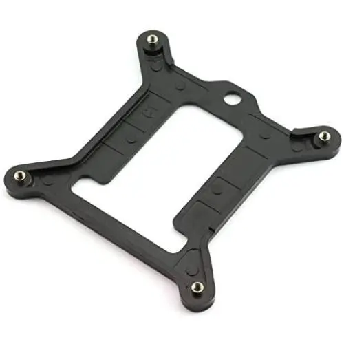 RuiLing 2pcs Plastic Backplate for Intel LGA 1150 1151 1155 1156 CPU Bracket Holder CPU Heatsink Cooling Radiator Base 75x75mm
