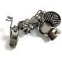 MYTANG Creative office desktop Storage accessories,Harley The motorcycle loves metal pencil pen holder Black,Very cool gift idea