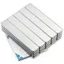 LOVIMAG 20PCS Powerful Neodymium Bar Magnets, Rare-Earth Metal Neodymium Magnet - 60 x 10 x 3 mm, Pack of 20