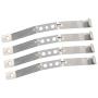 Tongina 8X Metal Leaf Spring Parts Fit for WPL 1:16 Off-Road RC Car Trucks Toys