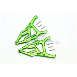 for Traxxas Unlimited Desert Racer 4X4 (#85076-4) Upgrade Parts Aluminum Front Lower Suspension Arm - 1Pr Set Green