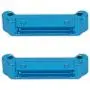 2-Pack Front/Rear Suspension Arm Holder Mount Plate Bumper Frame for RC 1/18 WLtoys A959 A979 A969 K929 Metal Upgrades Parts (Blue) 2-Pack Front/Rear Suspension Arm Holder Mount Plate Bumper Frame for RC 1/18 WLtoys A959 A979 A969 K929 Metal Upgrades Parts (Blue)