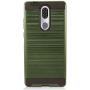 Z-GEN - for Coolpad Legacy 6.36'' (2019) 3705A - Brushed Style Hybrid Phone Case - CS3 Dark Green