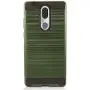 Z-GEN - for Coolpad Legacy 6.36'' (2019) 3705A - Brushed Style Hybrid Phone Case - CS3 Dark Green