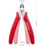 IGAN-170 Wire Cutters, Precision Electronic Flush Cutter, One of the Strongest and Sharpest Side Cutting pliers with an Opening Spring, Ideal for Ultra-fine Cutting Needs.