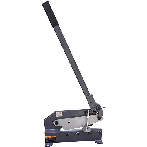 KAKA Industrial HS-12 12-Inch Sheet Metal Plate Shear, Solid Steel Frame, Mounting Type Metal Shear, High Precision Manual Hand Plate Shear