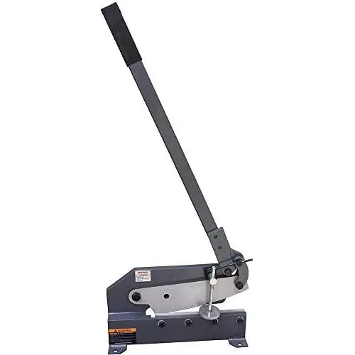 KAKA Industrial HS-12 12-Inch Sheet Metal Plate Shear, Solid Steel Frame, Mounting Type Metal Shear, High Precision Manual Hand Plate Shear KAKA Industrial HS-12 12-Inch Sheet Metal Plate Shear, Solid Steel Frame, Mounting Type Metal Shear, High Precision Manual Hand Plate Shear