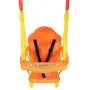 HONEY JOY Toddler Swing Set, Heavy Duty Metal A-Frame Swing Stand & High Back Baby Swing Seat with Safety Harness & Handrails, Indoor Outdoor Hanging Swing Set for Kids Boys Girls HONEY JOY Toddler Swing Set, Heavy Duty Metal A-Frame Swing Stand & High Back Baby Swing Seat with Safety Harness & Handrails, Indoor Outdoor Hanging Swing Set for Kids Boys Girls