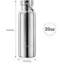 LifeSky Stainless Steel Water Bottle, Double Wall Vacuum Insulated Leak Proof Sports Bottle, Keep Liquid Cold for up to 24 Hours, Wide Mouth LifeSky Stainless Steel Water Bottle, Double Wall Vacuum Insulated Leak Proof Sports Bottle, Keep Liquid Cold for up to 24 Hours, Wide Mouth