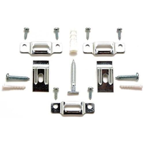 T-Lock security hangers locking hardware set for (25) wood or aluminum picture frames plus free HARDENED wrench! ArtRight