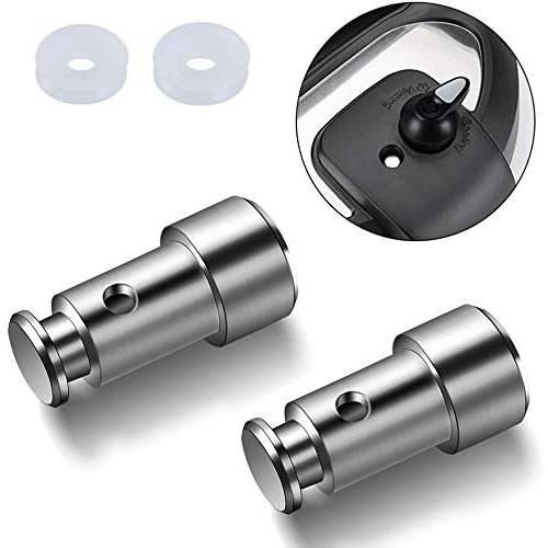 Original Float Valve for Instant Pot LUX 5 Qt 6Qt, 5 Quart, 6 Quart, Instant Pot Float Valve for IP-LUX50, IP-LUX60 Pressure Cooker Replacement Float Valve for Instant Pot with Seal Ring (2 Pack)