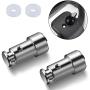 Original Float Valve for Instant Pot LUX 5 Qt 6Qt, 5 Quart, 6 Quart, Instant Pot Float Valve for IP-LUX50, IP-LUX60 Pressure Cooker Replacement Float Valve for Instant Pot with Seal Ring (2 Pack)