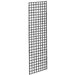 Grid Panel for Retail Display – Perfect Metal Grid for Any Retail Display, 2’ Width x 6’ Height, 3 Grids Per Carton (Black)