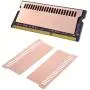 Easycargo Laptop Memory Heatsink Kit, Copper Heat Sink + Pre-Applied Thermal Conductive Adhesive Tape, Cooler Heatsink Pad for Cooling Laptop Notebook Memory RAM SODIMM DDR4 DDR3 Easycargo Laptop Memory Heatsink Kit, Copper Heat Sink + Pre-Applied Thermal Conductive Adhesive Tape, Cooler Heatsink Pad for Cooling Laptop Notebook Memory RAM SODIMM DDR4 DDR3