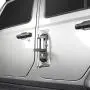 Hooke Road Metal Folding Door Hinge Steps, Door Pedal w/Star Sign Compatible with Jeep Wrangler JL & Jeep Gladiator JT 2018 2019 2020 2021 (Set of 2) Hooke Road Metal Folding Door Hinge Steps, Door Pedal w/Star Sign Compatible with Jeep Wrangler JL & Jeep Gladiator JT 2018 2019 2020 2021 (Set of 2)