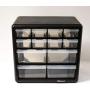 Homak 12-Drawer Parts Organizer, Black, HA01012001