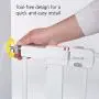 Safety 1st Easy Install Metal Baby Gate with Pressure Mount Fastening (White), Pack of 1 Safety 1st Easy Install Metal Baby Gate with Pressure Mount Fastening (White), Pack of 1