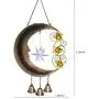 EH-Garden Solar Garden Decorative Lights Outdoor - Metal Moonlight for Garden Door, Patio, Window,(Brown Hanging Moon) EH-Garden Solar Garden Decorative Lights Outdoor - Metal Moonlight for Garden Door, Patio, Window,(Brown Hanging Moon)