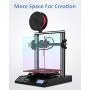 GEEETECH Upgraded A20 3D Printer, Integrated Metal Building Base& Modularized Extruder Wire, Big Printing Volume with 250×250×250mm, Single Extruder GEEETECH Upgraded A20 3D Printer, Integrated Metal Building Base& Modularized Extruder Wire, Big Printing Volume with 250×250×250mm, Single Extruder