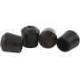 SoftTouch Rubber Leg Tip (4 Piece), 1'', Black SoftTouch Rubber Leg Tip (4 Piece), 1'', Black