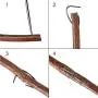 Norme 1 Pack 183 cm 3/16 Inch Leather Belt Treadle Parts with Hook Compatible with Singer/Jones Sewing Machine