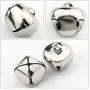 Jingle Bells, 1 Inch Craft Bells Bulk DIY Bells for Christmas Festival Decoration Home Decoration, 50pcs, Silver